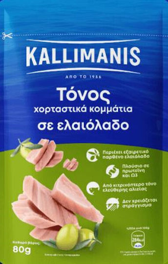 Kallimanis Tuna Fish Envelope in Olive Oil 80gr