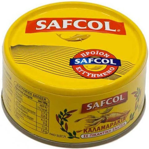 Safcol Καλαμαράκια Σε Πικάντικη Σάλτσα 170gr