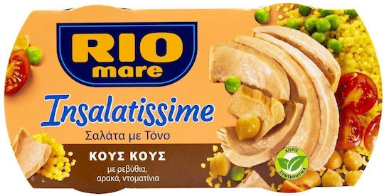 Rio Mare Τονοσαλάτα Insalatissime Με Κους Κους 160gr 2τμχ