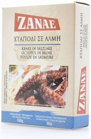 Zanae Octopus In Natural Juice 100gr