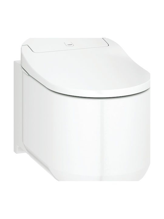Grohe Sensia Arena Λεκάνη Κρεμαστή Rimless με Κάλυμμα Soft Close Λευκή