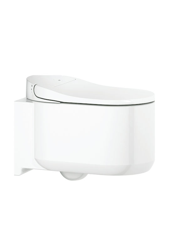 Grohe Sensia Arena Λεκάνη Κρεμαστή Rimless με Κάλυμμα Soft Close Λευκή