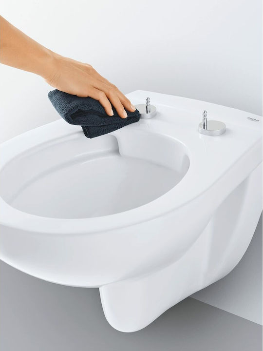 Grohe Bau Toaletă montată pe perete Fără margine Albă