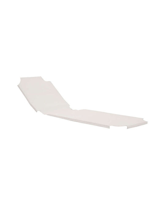 Zita Plus Sunbed Cover Adel White 203x62cm