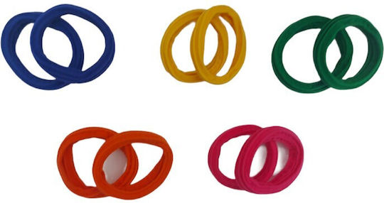 Ro-Ro Accessories Set Hair Scrunchies 2 Pieces Orange