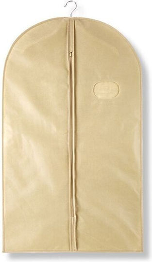 Kunststoff Aufbewahrungsbeutel für Kleidung in Ecru Farbe 60x100cm 1Stück