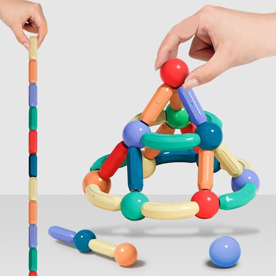 Magnetisches Bauspielzeug für Kinder ab 3+ Jahren
