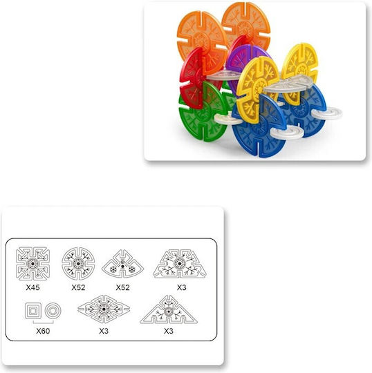 Jucărie Magnetică de Construcție pentru Copii de 3+ Ani
