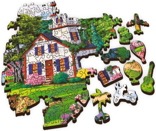 Trefl Puzzle Din Lemn Summer Harbor 501 Piese 20219