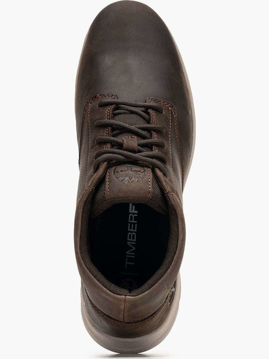Leather Brown Men's Boots