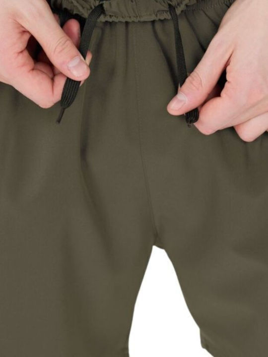 2-in-1 Sport Herren Shorts Grün