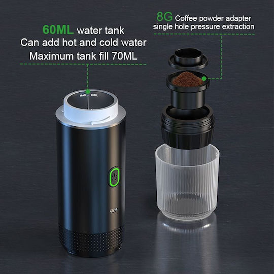 Planet Technology 3 in 1 Electric Coffee Machine 20bar