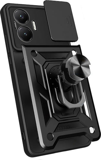 Θήκη Θωράκισης Xiaomi Poco F7 5g Camshield Slide Μαύρη