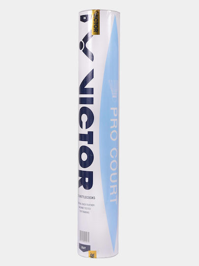 Φτερά Φυσικά Badminton Victor Pro Court Speed 77