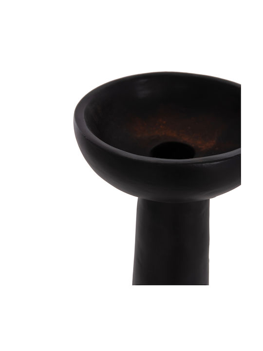 HomeMarkt Decorative Vase Lekkan Black 4x4x38cm