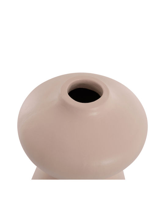 HomeMarkt Decorative Ceramic Vase Nelly Ecru Φ22xH35cm