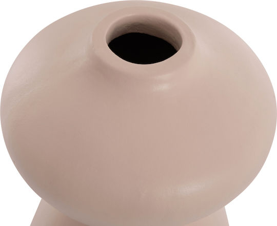 HomeMarkt Decorative Ceramic Vase Nelly Ecru Φ22xH35cm