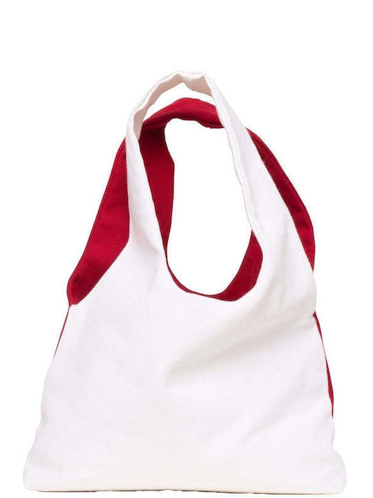 Damentasche Schultertasche Weiß