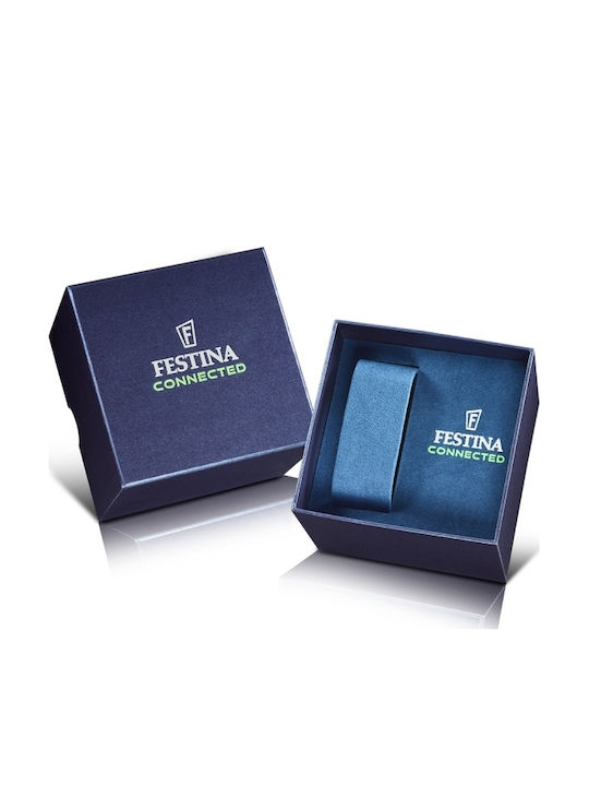 Festina Ceas Digital Barbatesc 44mm Baterie cu Culoare Cauciuc Roșie