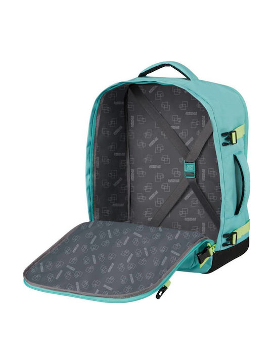 American Tourister Take2cabin M 38.2л Водоустойчива Тюркоазено Прашно / Лайм