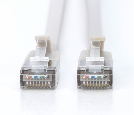 Digitus F/FTP Cat.6 Ethernet Network Cable 10m Gray 1pcs