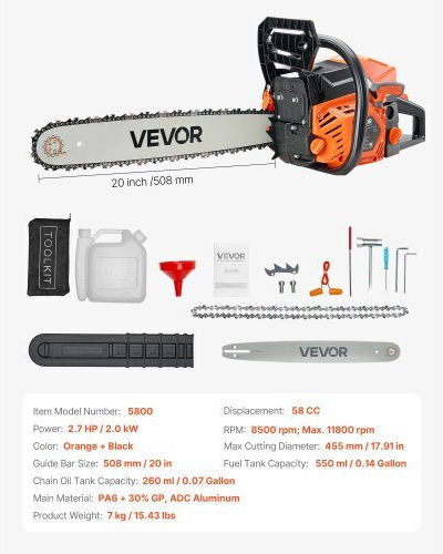 Vevor 7кг с шина 20см и Easy Start