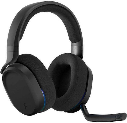 Fractal Design Fără fir Over Ear Gaming Headset cu conexiune Bluetooth Negru