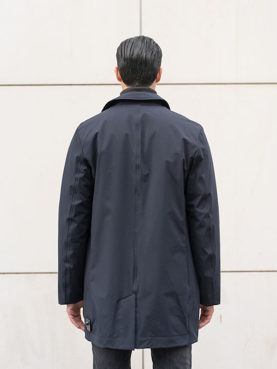 Winter Jacket Hardshell Waterproof and Windproof Blue
