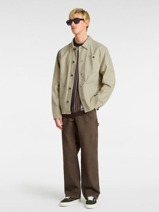 Drill Chore Canvas Jacke Alcohol Blue