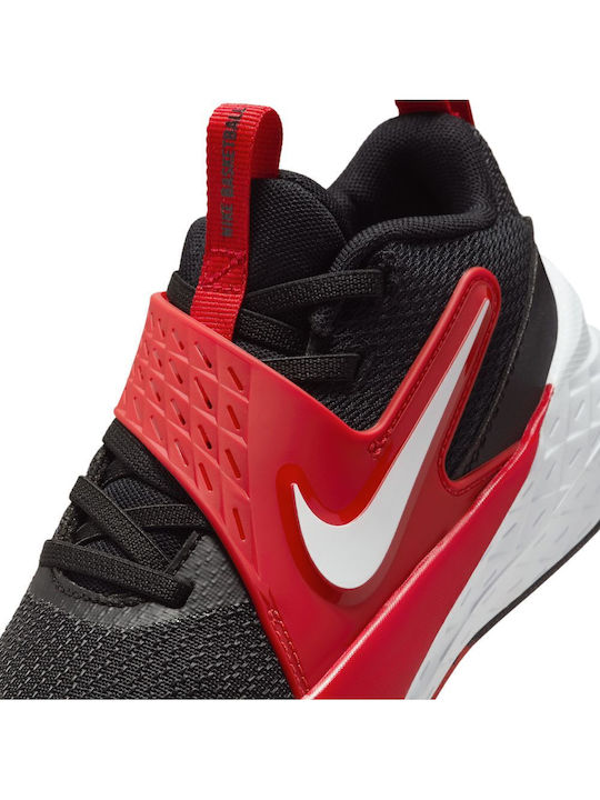 Team Hustle D 12 Kids Sports Shoes Basketball with Laces Black