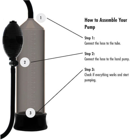 Starter Penis Pump Black