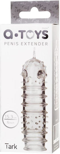 A-toys Penis Sleeve Tpr Transparent 15.3 Cm