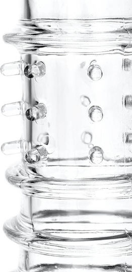 A-toys Penis Sleeve Tpr Transparent 15.3 Cm