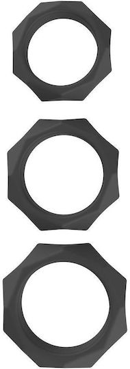 Heavy C-ring Set Black