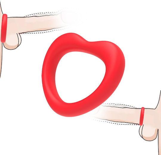 Δαχτυλίδια Στύσης με Analplug Red