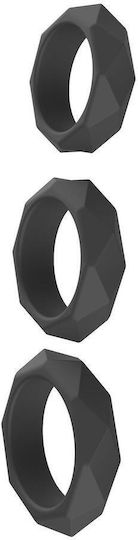 Heavy C-ring Set Black