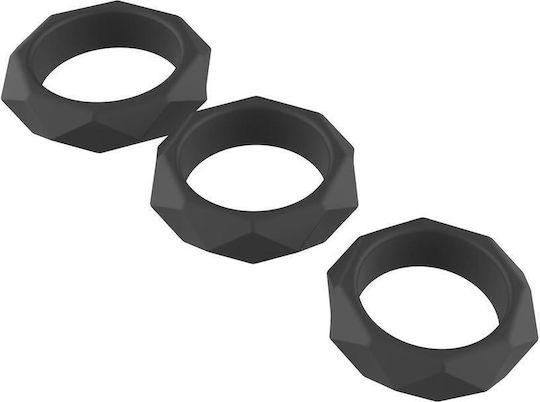 Heavy C-ring Set Black