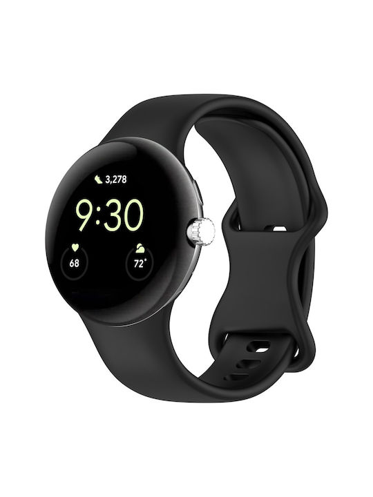 Curea din Silicon Google Pixel Watch 3 45mm Neagră