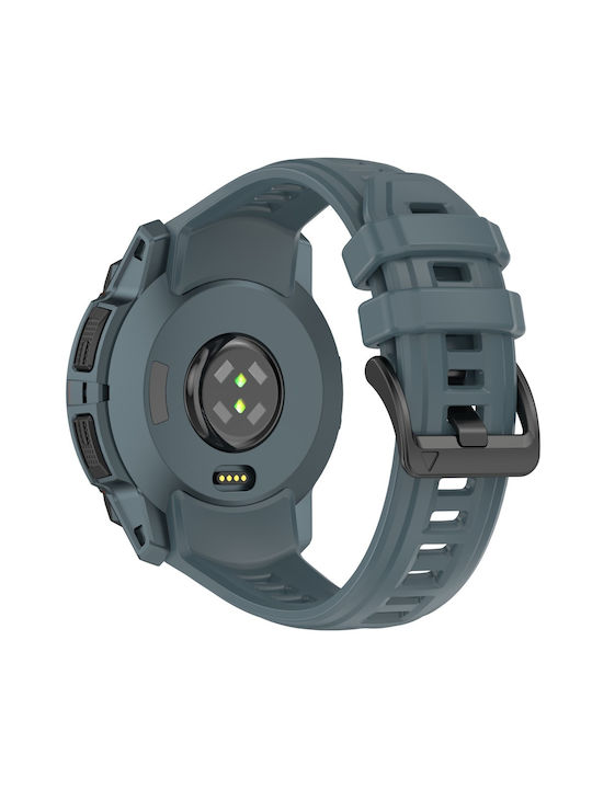 Curea Silicon Garmin Instinct 3 45mm Albastră