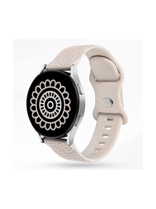 Σιλικόνη Ζώνη Γενικής Χρήσης 20mm Carven Μπεζ