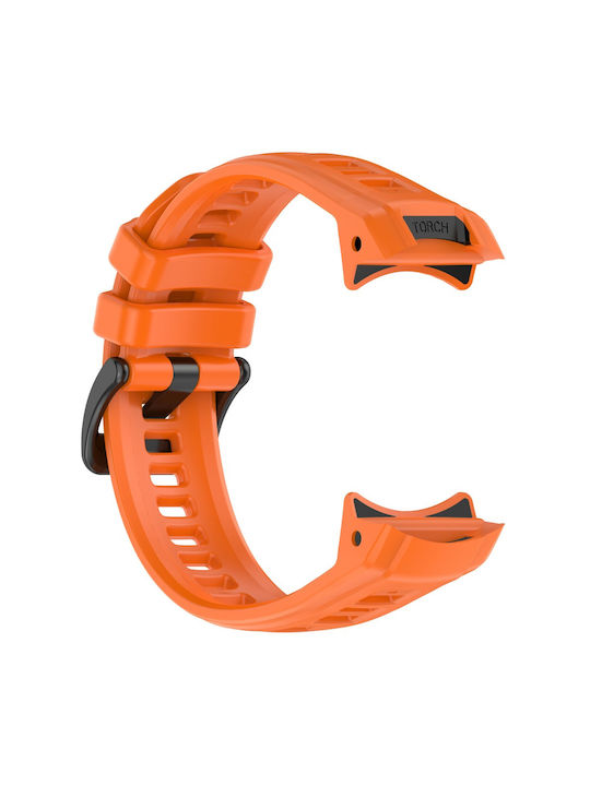 Garmin Instinct 3 45mm Silikon Tragbare Bänder Orange