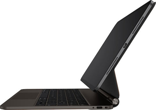 Uniq Flip Cover με Πληκτρολόγιο Καφέ (iPad Pro 11 M4 (2024))