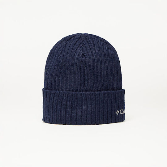 Watch Cap Beanie Unisex Beanie Knitted in Navy Blue color