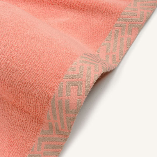 Feel & Touch Πετσέτα Θαλάσσης Βαμβακερή Sunny Papaya 180x90εκ.