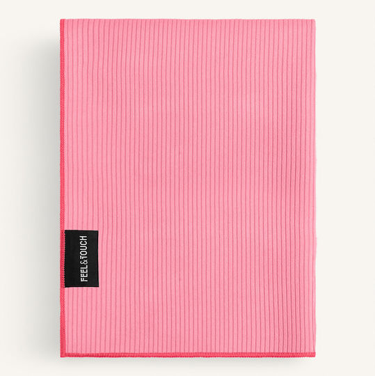 Feel & Touch Πετσέτα Microfiber Σώματος Ροζ 160x80εκ.