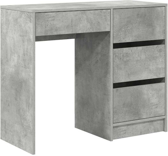 Schreibtisch Holz Cement Grey 90x37.5x75cm