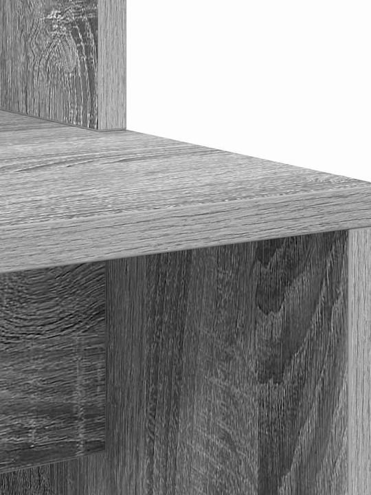 Computer Büro Holz Gray Sonoma 78.5x37x154.5cm