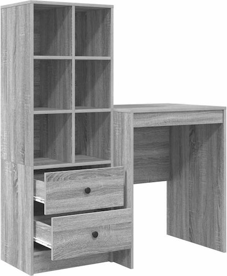 Schreibtisch Holz Gray Sonoma 60x50x76cm