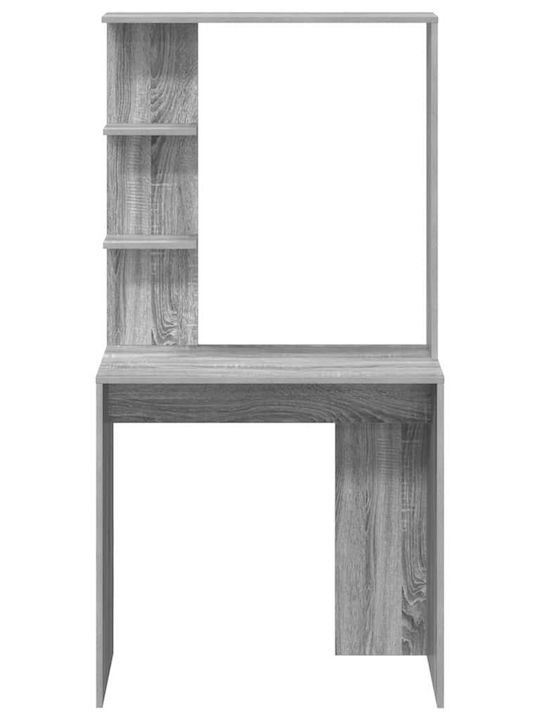Computer Büro Holz Gray Sonoma 78.5x37x154.5cm