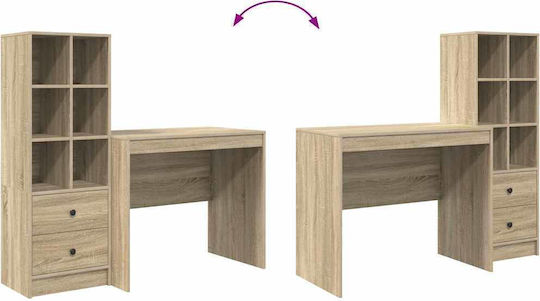 Schreibtisch Holz Sonama 90x50x76cm